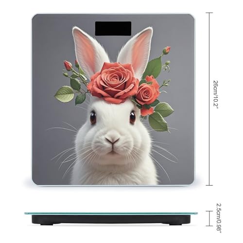 Báscula digital Smart Scale para baño con pantalla grande miniatura 2