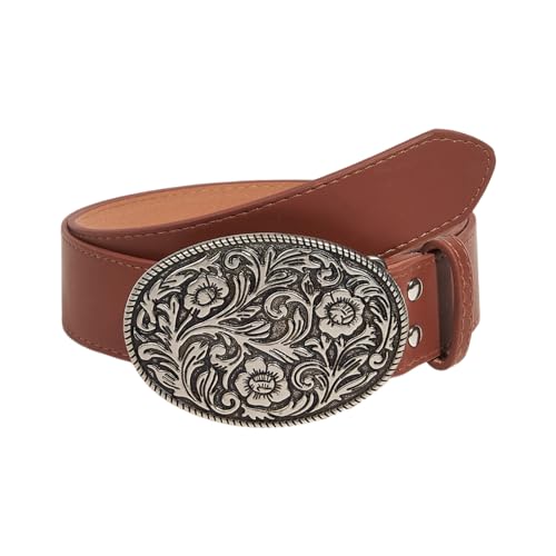 Durably PU Leather Waist Belt Ethnic Style Western Waist Belt for Girl Women Decorative Waist Belt for Coat Skirts Jeans