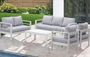 GLP Gartenmöbel Set Aluminium Sofa 6-7 Personen
