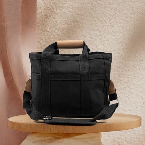 Tote Bags Unisex Extra Large Bolso de Lona Multi-Bolsillos miniatura 6