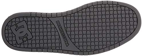 DC Shoes DC Men's Court Graffik Shoe, Black/Grey, 8.5 Medium US