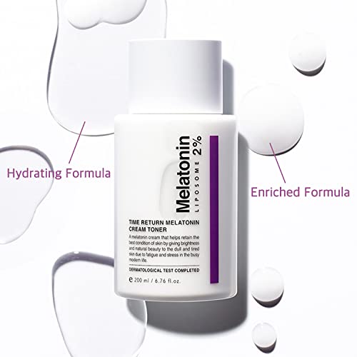 Maxclinic Time Return Melatonin Cream Toner Overnight Moisturizers With Cherry, Celery Water #TOP2