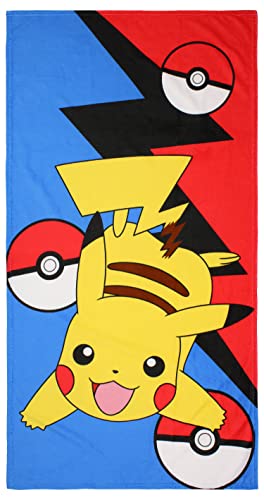 NORTHWEST Pokemon Bouncing Pika Beach Towel, 30