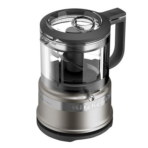 KitchenAid Contour 5KFC3516BCU - Mini hachoir, argent
