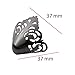 3 Pairs High Heel Protectors High Heel Toe Head Metal Pointed Cap Cover for Shoes Protection Repair Decoration