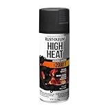 Rust-Oleum 248903 Automotive High Heat Spray Paint, 12 oz, Flat Black