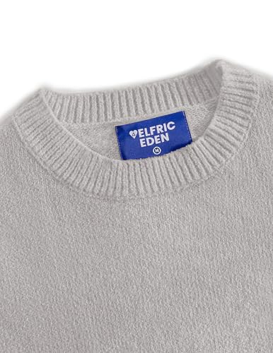 Aelfric Eden Women Oversized Basic Sweaters Vintage Crewneck Long Sleeves Knit 2025 Pullover Sweater Tops3