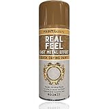 RTS HeizkörperSpray, Gusseisen, MetallEffekt, Aerosol, für Innen und Außenbereich, BronzeEffekt, weiß, grau, innen und außen, schnell trocknend, langlebig, PremiumQualität, 400 ml
