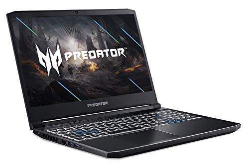Image of Acer Predator Helios 300 Intel Core i7 10th Gen 15.6 inches Gaming Laptop 16 GB /1 TB HDD /256 GB SSD /Windows 10 Home /8 GB NVIDIA GeForce RTX 2070 Graphics /FHD 240Hz (Abyssal Black, 2.5 kg) PH315-53