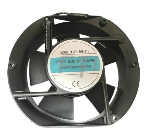 Ventilateur F2E-150S-115 axial de 115V 38W pour le refroidissement d'armoire