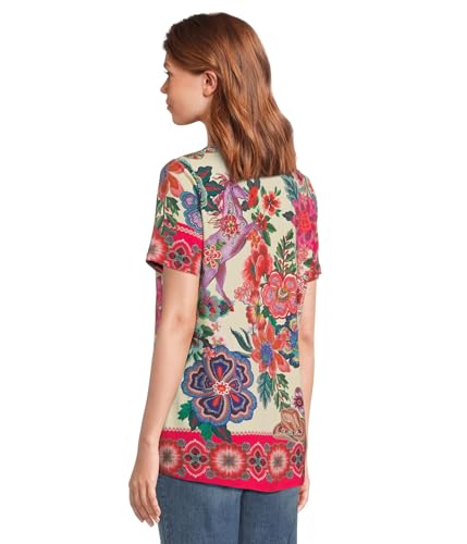 Johnny Was Women's The Janie Favorite Short Sleeve Crew Neck Tee-Kal3