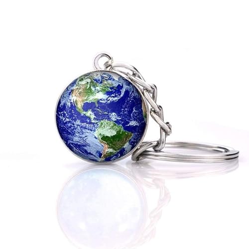 TERRIFI Solar System Planet Keychain Accessories Pendant Glow in the Dark Keychain Keyring Key Purse Handbag Car Charms