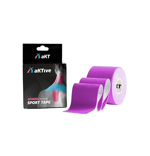 Bandagem Elástica Adesiva Aktive Sport Tape Taping (Bege)