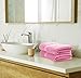 Utopia Towels 8 Piece Premium Towel Set, 2 Bath, 2 Hand, and 4 Wash Cloths, 600 GSM 100% Ring Spun Cotton, Highly Absorbent Towels for Bathroom, Gym, Hotel, and Spa, Pink