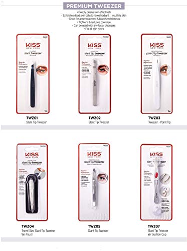 Kiss New York TWZ01 Tweezer Premium Precision Slant Tip Twz01 thumb #6