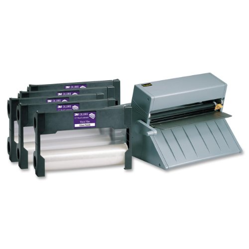 Scotch Heat-Free 12" Laminating Machine with 5 Dl1001 Cartridges, 12" Max Document Width, 9.2 Mil Max Document Thickness