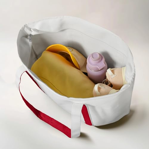 Image of DALIX 23 inch Premium 24 oz. Cotton Canvas Shopping Tote Bag