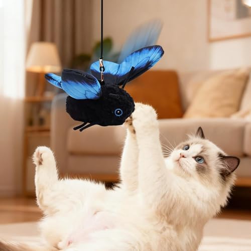Jouet interactif pour chats contre l'ennui - Solution rechargeable pour chaton actif - 4