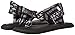 Sanuk Women's Yoga Sling 2 Sandal, Black/Natural Koa Tribal, 9 M US