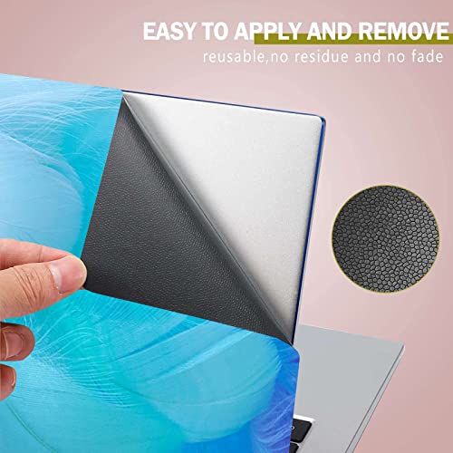 Richen Laptop Notebook Skin Sticker Cover Decal, 12 13 13.3 14 15 15.4 15.6 Inch Laptop Vinyl Skin Sticker Cover Art Protector Notebook Pc (Feathers) #TOP5
