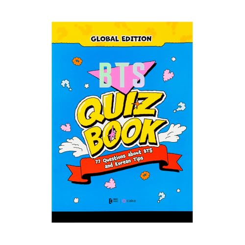 Opiniones y reviews de Quizas Quizas del mes. 25 BTS QUIZ BOOK Global Edition - 77 cuestionarios para conocer BTS y descubrir tu tipo de ejército, junto con consejos de lengua y cultura coreana, mercancía oficial de BTS,...