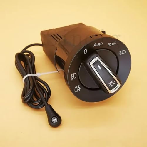 Interruptor del faro coche Skoda Fabia perilla mando luces 3BD941531A 4