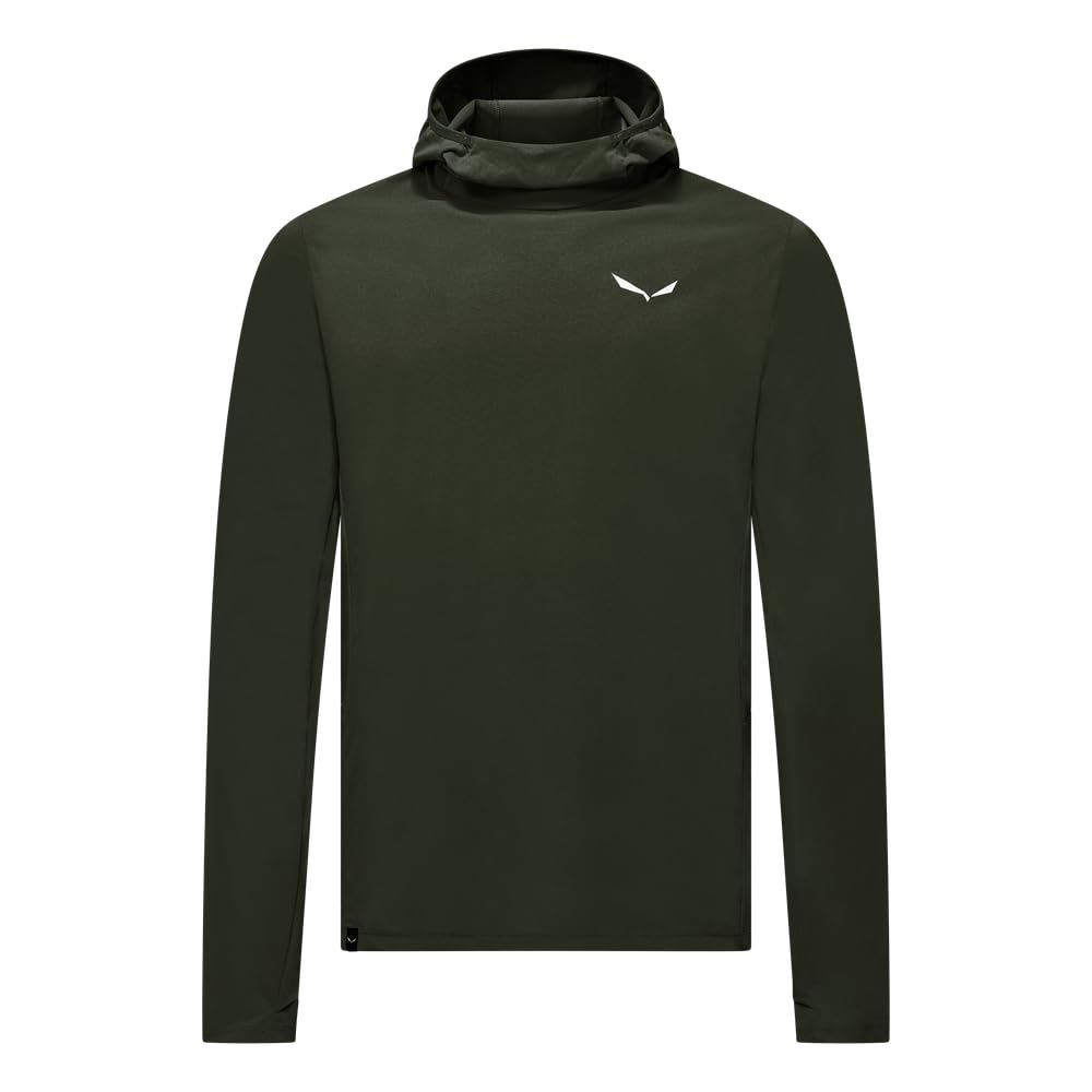 Salewa Puez Sun Pullover Men Dark Olive