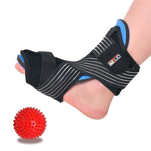 Plantar Fasciitis Night Splint for Women & Men Sleep Support, Comfortable Adjustable Foot Drop Orthotic Brace for Relief Plantar Fasciitis, Heel, Arch Foot Pain, fit Right/Left Foot