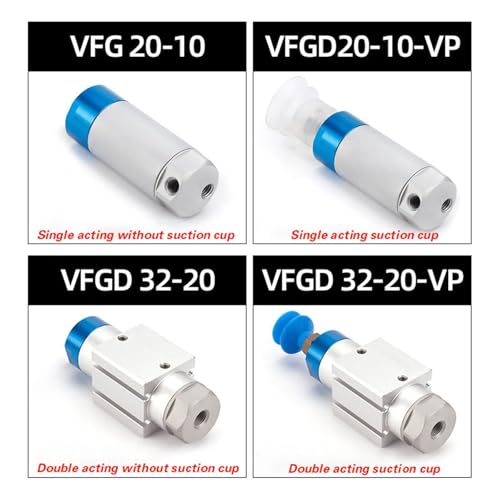 Générateur de vide VFGD30-20 évite les chutes de pièces robotisées - 4