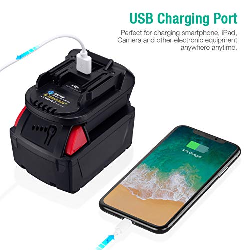 FirstPower Battery Adapter for Makita 18V Lithium-ion Power Tools,Convert Milwaukee 18V or Dewalt 20V Lithium-ion Battery to Makita 18V Lithium-ion Battery - Image 5