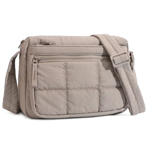 Image of Nylon Crossbody Bag for Women, Lightweight Shoulder Travel Purse