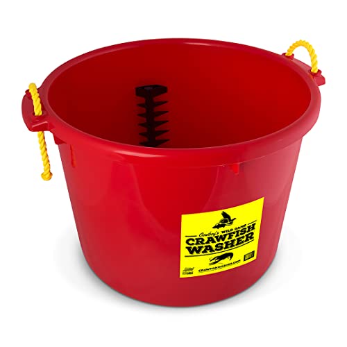 Cowboys 70 qt Red Crawfish Washer