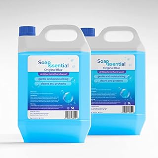 MediSelf Original Blue Antibacterial Hand Wash 2 x 5 Litre Bulk Buy Soap Refill