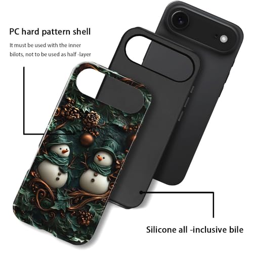 Coque compatible P19JL Air rigide hybride de téléphone Noël