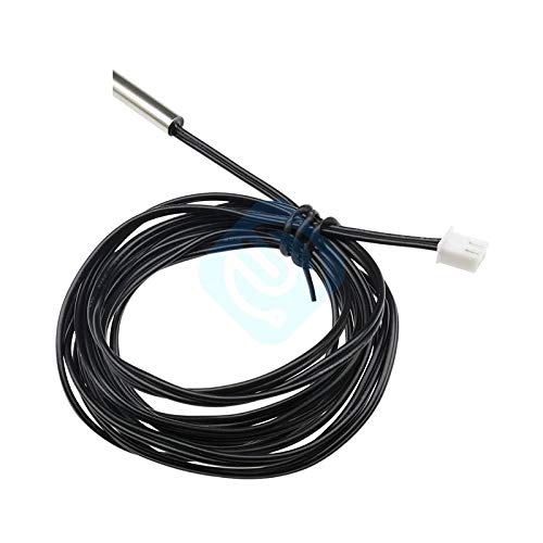 Waterproof NTC 10K Ohm Thermistor Temperature Sensor - 1% 3950 Probe With 1 Meter Cable 8 thumbnail image