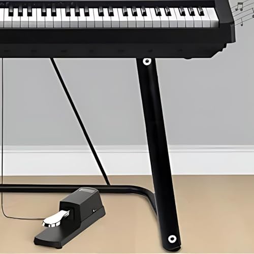 Pedal Sustain Para Teclado Piano Compatível Com Kurzwei Yamaha Roland Casio