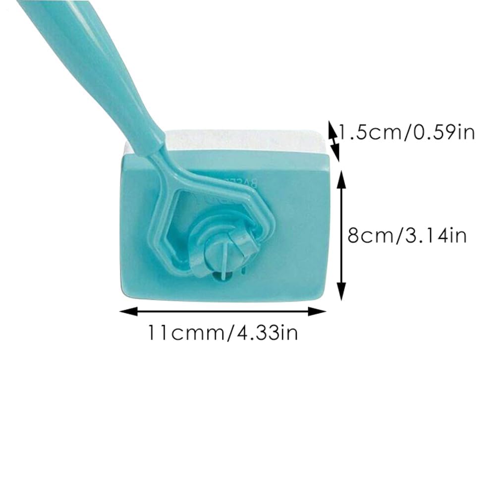 Fregona limpiadora giratoria de 360° para zócalos de pared, cepillo extensible de microfibra para polvo y herramienta de fregado, versátil solución de limpieza de suelos y ducha húmeda/seca