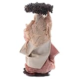 Holyart Szopka neapolitańska: Kobieta z koszykiem winogron 8 cm figurka szopki neapolitańskiej