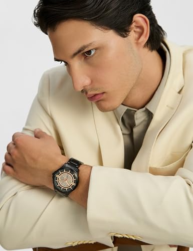 Image of Armani Exchange A|X Automatic Watches for Men, Stainless Steel Watch