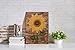String of the Art Sunflower String Art Kit, American Made DIY Craft Kit for Adults, Stained Pine Wood (16