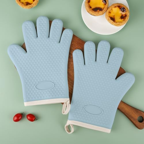 DEWEL �I�[�u���~�g�� �ϔM�~�g�� ����� �V���R�� �ϔM��� 5�{�w �����ߏ����T�C�Y �R�b�g�� �₯�ǖh�~ �痿�� �d�q�����W �o�[�x�L���[ �L�b�`�� �A�E�g�h�A �_� �􂦂� �ė��p�\ �|�����t�� �����ȒP (�u���[)