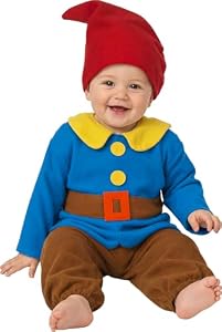 FIESTAS GUIRCA | Märchen Zwerg Baby Kostüm (18-24 Monate) - Hemd, Gürtel, Mütze und Hose - Kostüme für Märchen und Feen für den Welttag des Buches, Halloween, Karneval und Kinderpartys