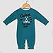 Baby Hockey Romper Outfit for Boys & Girls,Custom Baby Long Sleeve Clothes for Hockey Team Fans,Personalized Name Number