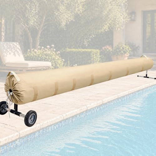 Funda Solar para Carrete de Piscina, Resistente al Agua y UV, 18FT miniatura 1