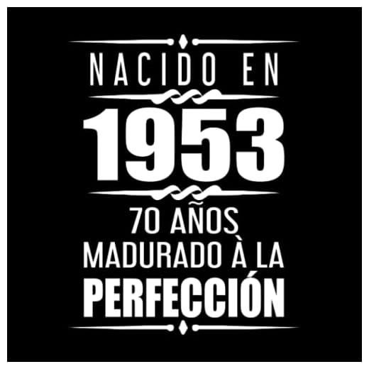 Nacido En 1953 70 Años Madurado À La Perfección: Libro de visitas 70 cumpleaños