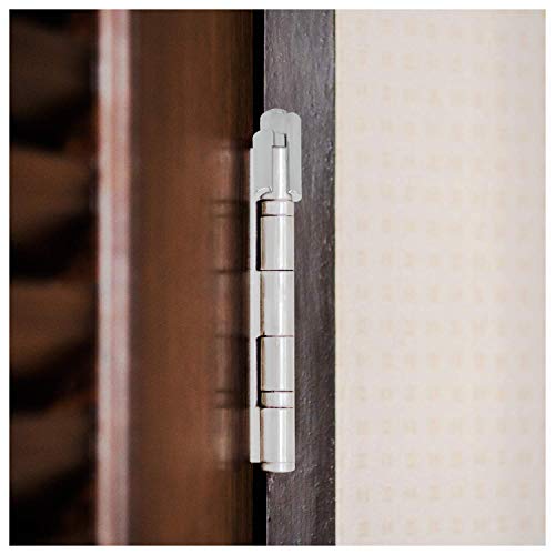 Nuk3Y Door Saver 2 Ii Hinge Pin Stop Fits All 3" To 4-1/2" Residential Hinges (Chrome) #TOP3