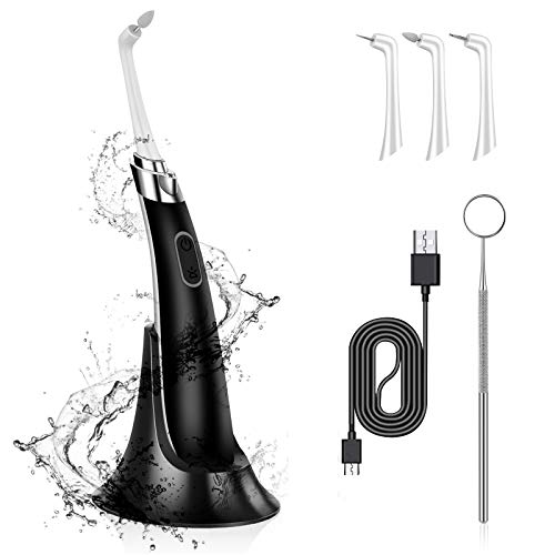 AUSSNICE Ultrasonic Tooth Cleaner, Electric Dental Calculus Remover, Teeth Cleaner Plaque Remover for Teeth with Safe Base, Professional Teeth Polishing Cleaning Tools for Adult Kids