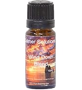 CalmerSolutionsMélanged'huilesessentiellesWindDown–Encens100%pur,boisdecèdre,gingembreetoran...