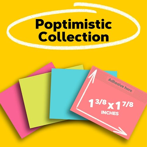 Image of Post-it Notes, 1 3 /8 X 1 7 /8-Inches, Assorted Ultra Colors, 8-Pads /Pack | School Supplies and Office Products