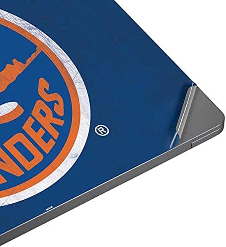 Skinit Decal Laptop Skin Compatible with Surface Laptop 4 15in - Officially Licensed NHL New York Islanders Distressed Design